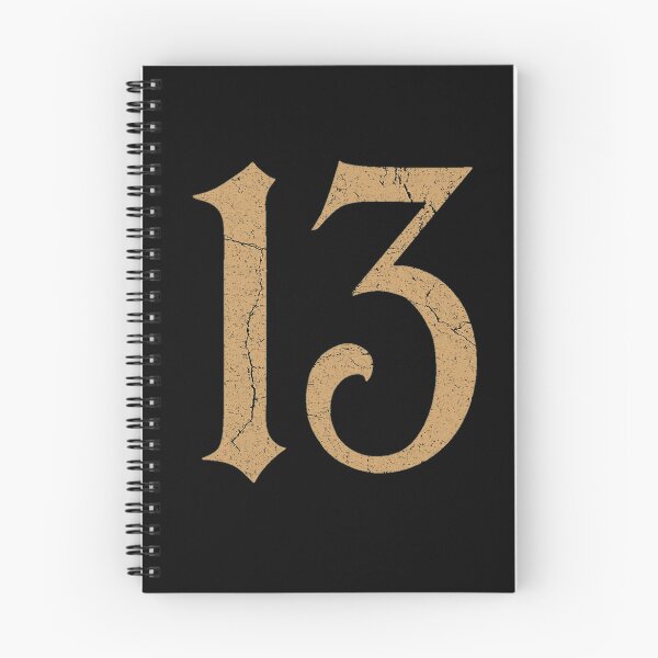 Item preview, 13 Distressed Vintage Number – Lucky 13 Tattoo Style designed and sold by PunchDrop.