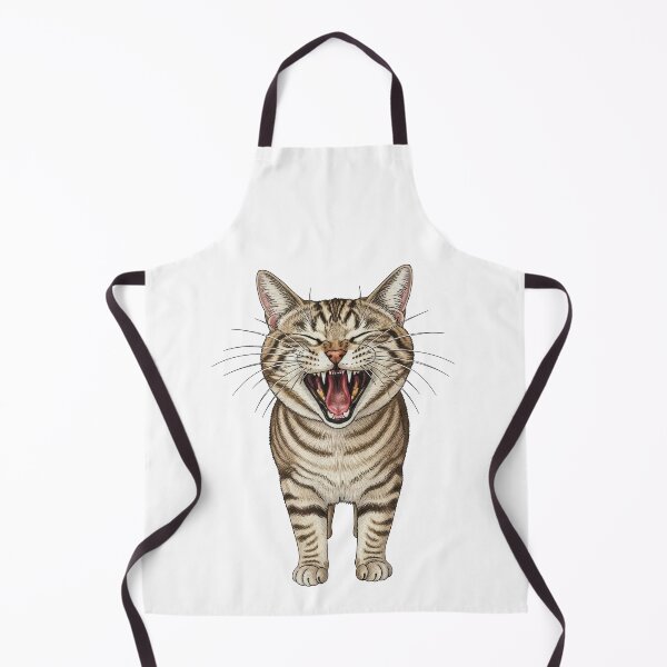 Item preview, Cute Screaming Tabby Cat Funny Animal Face designed and sold by TeeARTHY.