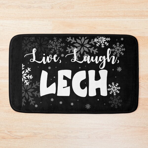 Item preview, Live, Laugh, Lech Snowflakes designed and sold by Logo-A-GoGo.