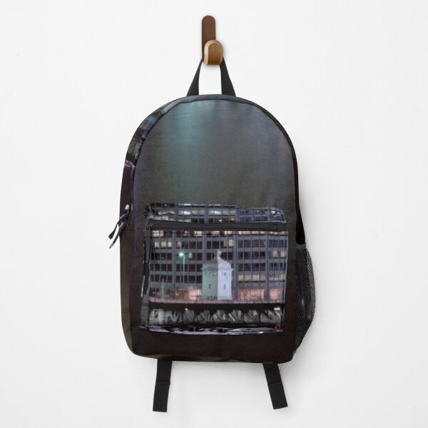 Item preview, Chicago River at night in the 1980's designed and sold by KWAPhoto.