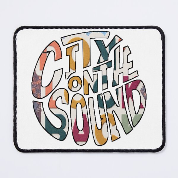Item preview, City On The Sound - Premium Modern Die-Cut Vinyl Sticker Ultra Realistic 8K designed and sold by ARTCREATESHOP.