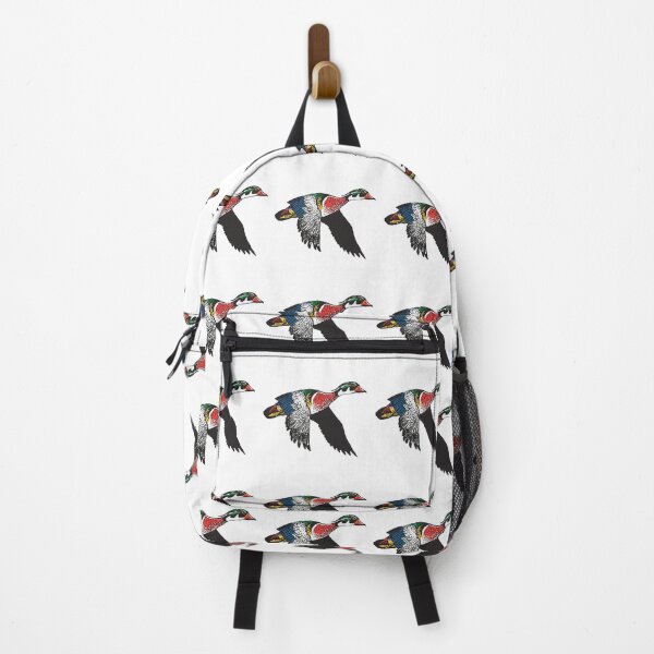 Item preview, Vintage Style Wood Duck Flying Illustration designed and sold by TeeARTHY.