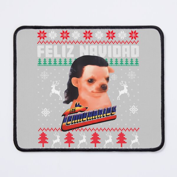 Item preview, Los Temerarios Dog Feliz Navidad Ugly Sweaters Christmas designed and sold by mjohnson9.