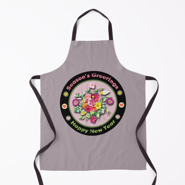 Item preview, Celebration of Season's Greetings with Vibrant Flowers designed and sold by cremedecolor.