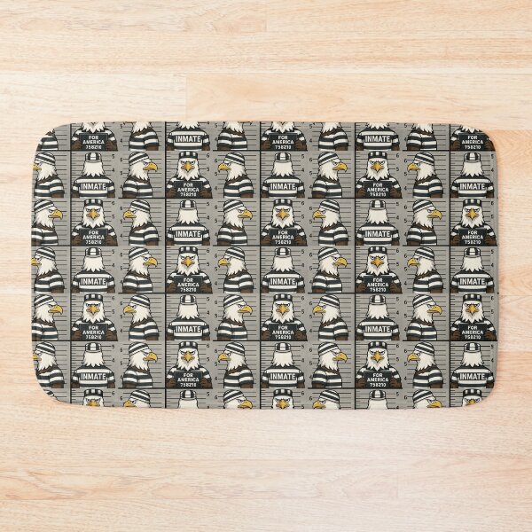 Item preview, Bald Eagle Inmate Mugshot America Satire designed and sold by Annaart08.
