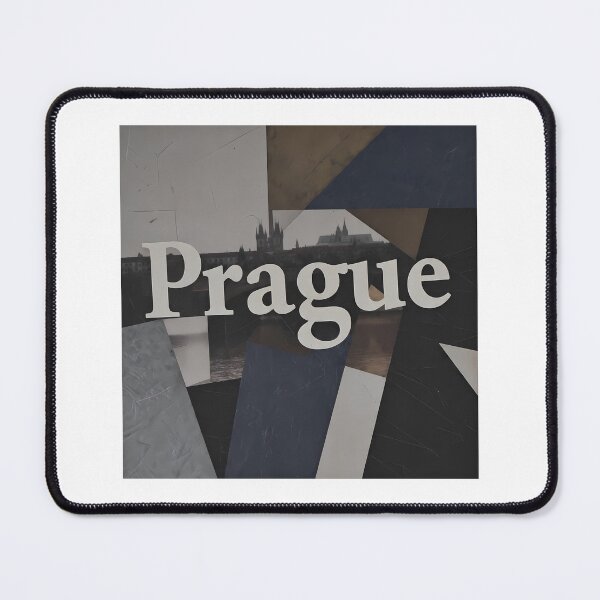 Item preview, Prague – Minimal Bauhaus Style Art Illustration designed and sold by OzzFrequency.