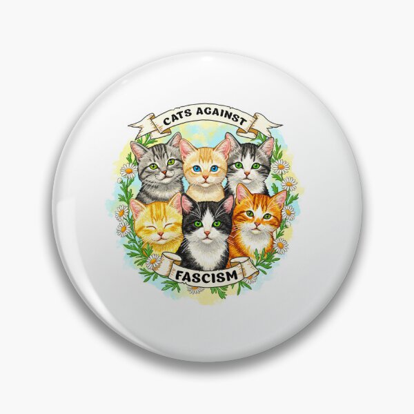 Item preview, Cats Against Fascism Political Activist Kitten Coven designed and sold by TeeARTHY.