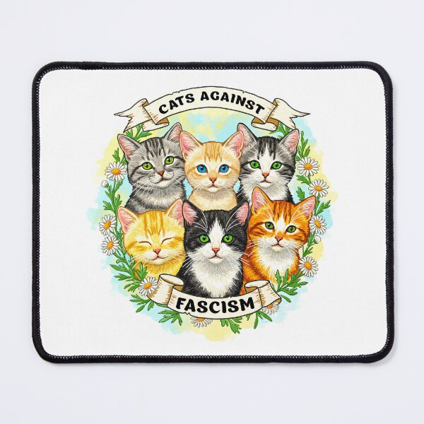 Item preview, Cats Against Fascism Political Activist Kitten Coven designed and sold by TeeARTHY.