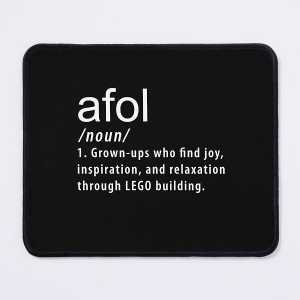 Item preview, AFOL Definition — Adult Fan of Bricks designed and sold by ToyManTees.