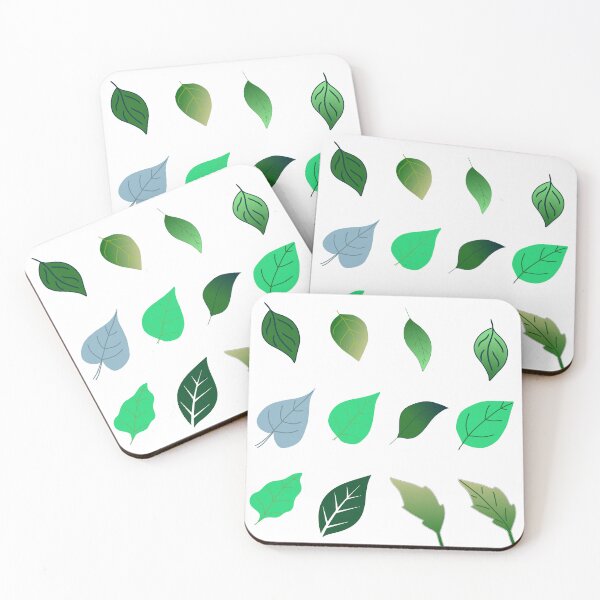 Item preview, Collection of multiple Green sheet of leaves illustration art designed and sold by MagicMaker1984.