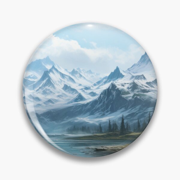 Item preview, Dragon Mountain Cold River Art designed and sold by GrinGalore.