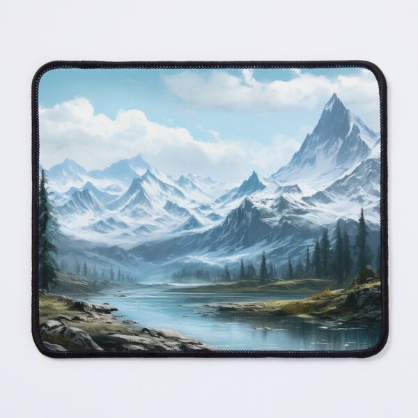 Item preview, Dragon Mountain Cold River Art designed and sold by GrinGalore.
