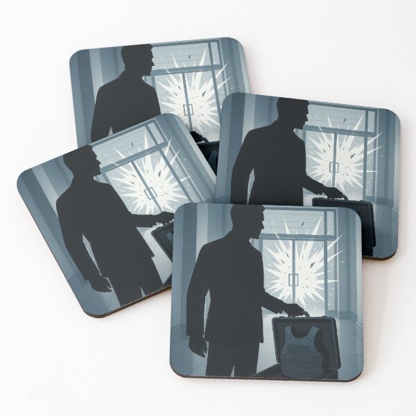 Item preview, Briefcase Explosion Action Thriller Art designed and sold by Cine8.