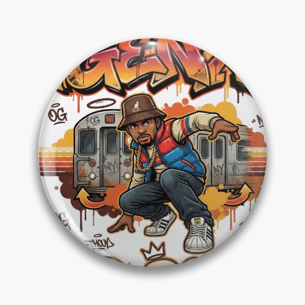 Item preview, Gen X 70’s Baby – Graffiti Hip Hop Retro Design designed and sold by My3LittleBirds.