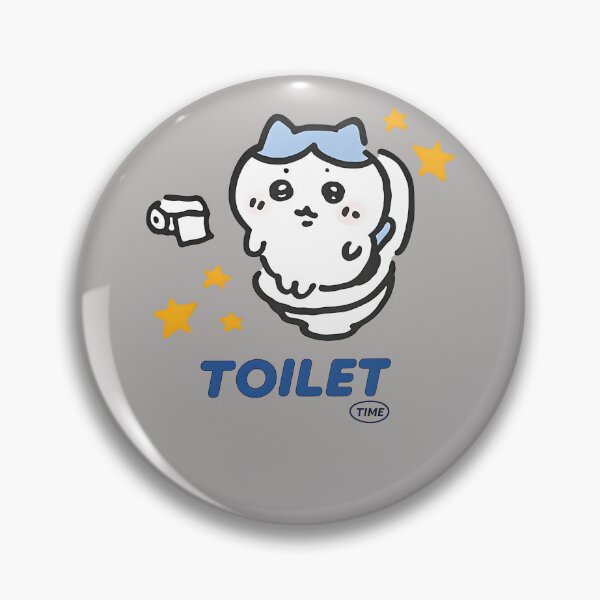 Item preview, Toilet Time Funny mem Chikawa Toilet Time Chikawa Meme Tee designed and sold by ArleneRowe.