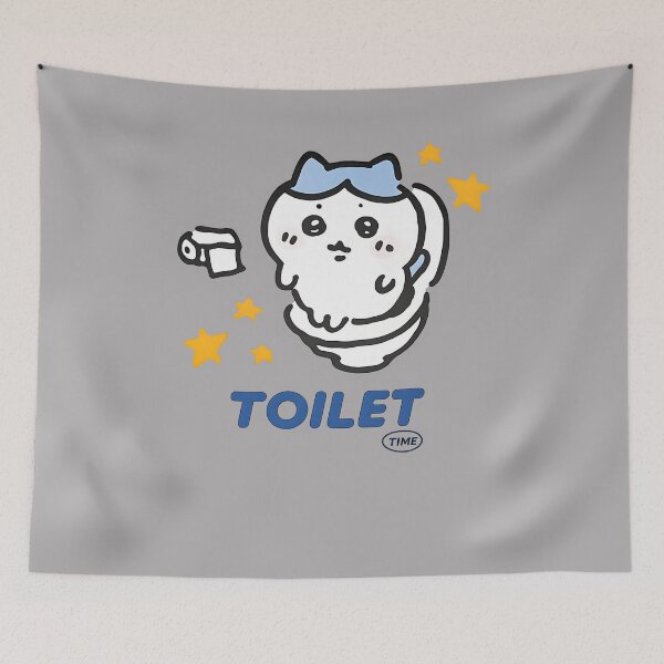 Item preview, Toilet Time Funny mem Chikawa Toilet Time Chikawa Meme Tee designed and sold by ArleneRowe.