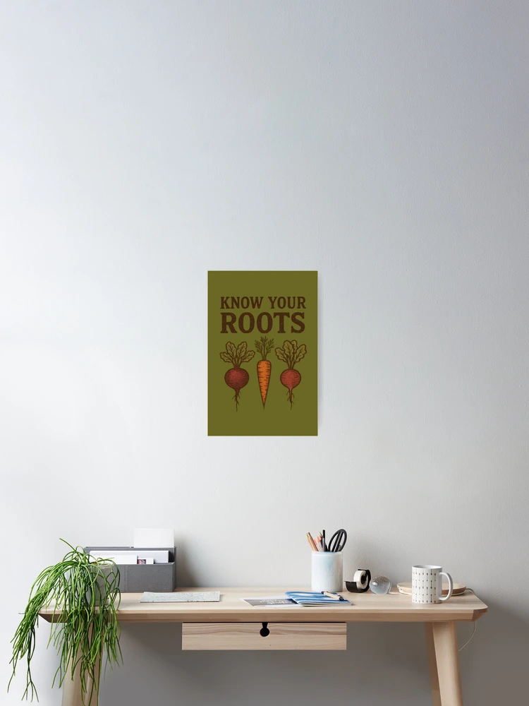 Thumbnail 2 of 3, Poster, Know Your Roots designed and sold by Apex & Anthem .