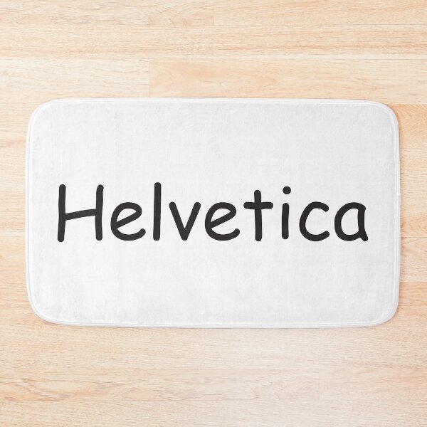 Item preview, Helvetica in Comic-Sans designed and sold by Skullet-Designs.