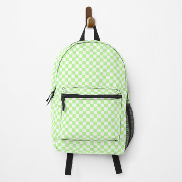 Item preview, Checkered (White & light green) designed and sold by C0mpl1m3ntaryy.
