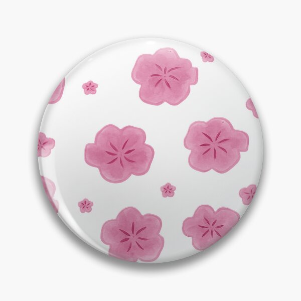 Item preview, Pink Sakura Watercolor Seamless Pattern – Cute Cherry Blossom Floral Design designed and sold by MysticPurpleHue.