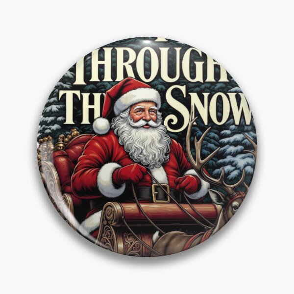 Item preview, Nostalgic Santa T-Shirt, Snowy Woods Passage, Premium Intricate Christmas Graphic designed and sold by YMLux.