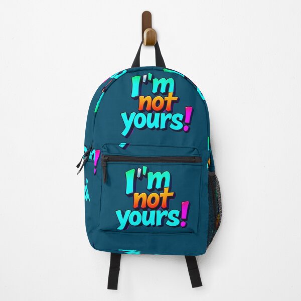 Item preview, I'm Not Yours! A statement for women's rights! designed and sold by Hot4Shirt.