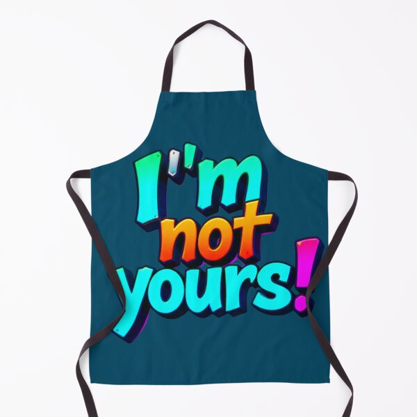 Item preview, I'm Not Yours! A statement for women's rights! designed and sold by Hot4Shirt.