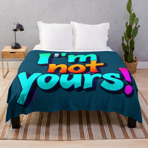 Item preview, I'm Not Yours! A statement for women's rights! designed and sold by Hot4Shirt.