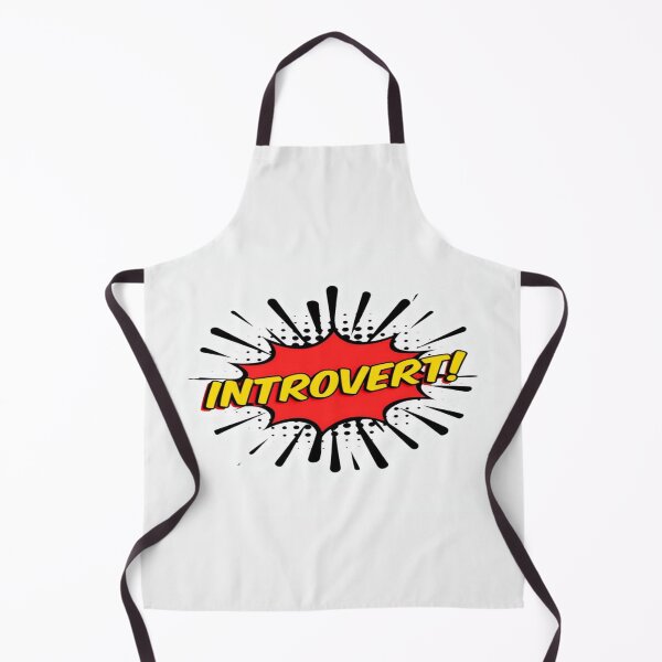 Item preview, Introvert Explosion Comic Style – Retro Pop Art Statement for Quiet Minds designed and sold by Bright Nest Studio.