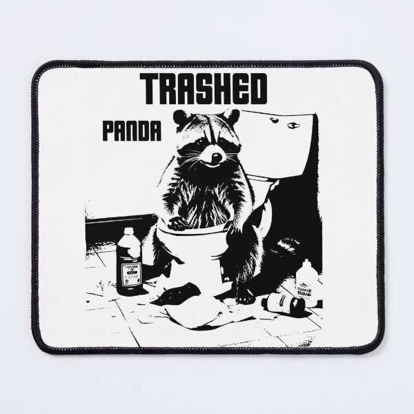 Item preview, Funny Raccoon Meme Trashed Panda Funny Drunk Racoon designed and sold by BornBorn.