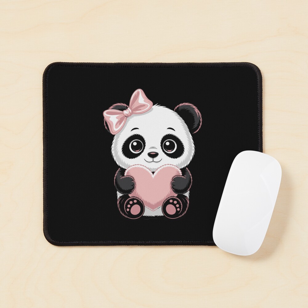 Panda with Heart 