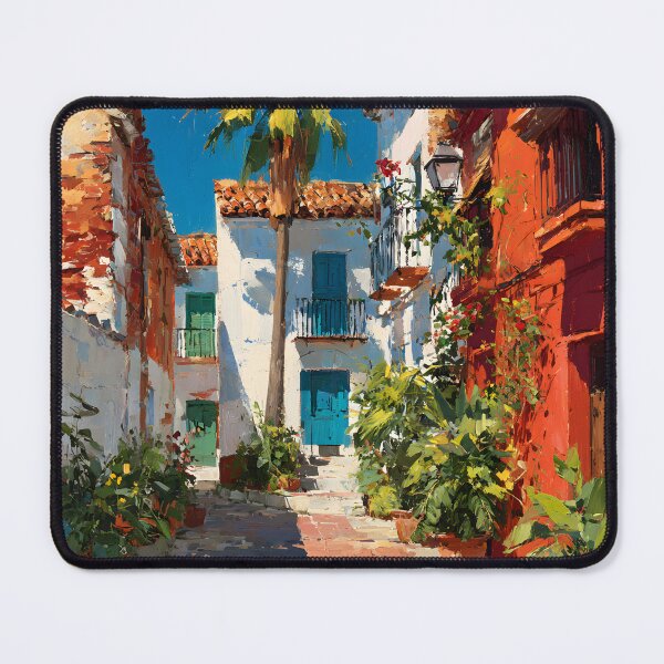 Item preview, Sunlit Malaga Passage to a Quiet Spanish Courtyard designed and sold by daila70.