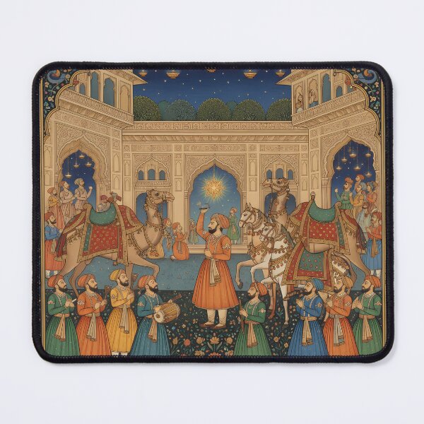 Item preview, Royal Procession Celebrating Christmas Night designed and sold by digisetumedia.