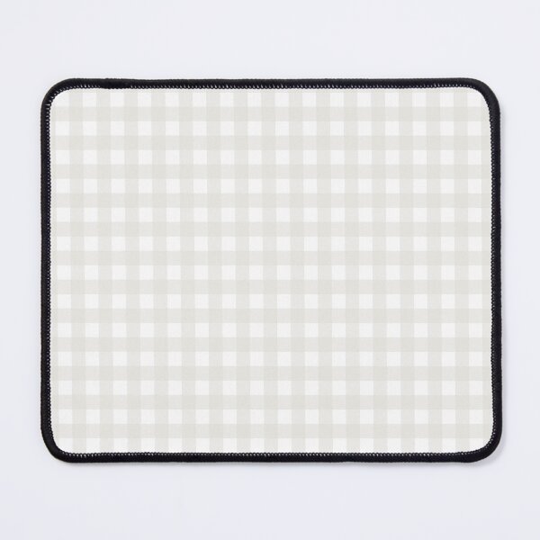 Item preview, White Gingham Plaid Check Pattern designed and sold by kierkegaard.