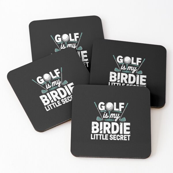 Item preview, Golf Is My Birdie Little Secret Golf Saying for a Golfer designed and sold by StephenDDArt.