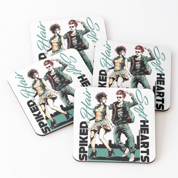 Item preview, SPIKED hair - Soft HEARTS designed and sold by Concept-Hub.