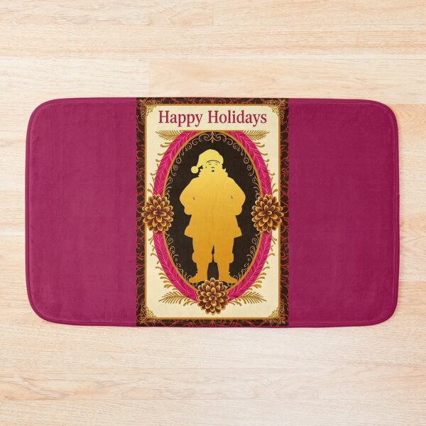 Item preview, Santa Wreath -Happy Holidays designed and sold by DesignsByPrnces.