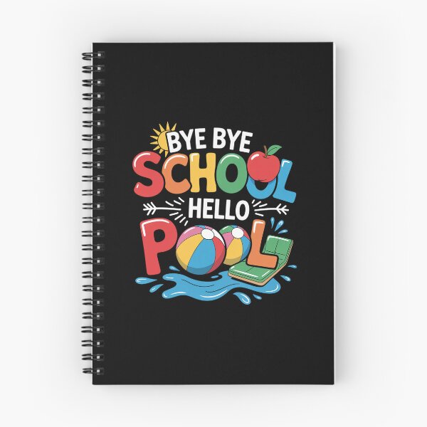 Item preview, Goodbye School Hello Pool Summer Last Day School designed and sold by StephenDDArt.