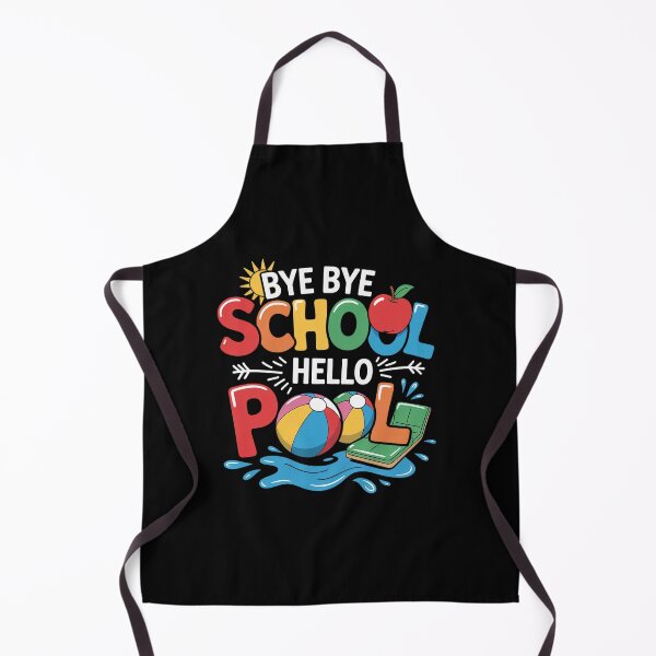 Item preview, Goodbye School Hello Pool Summer Last Day School designed and sold by StephenDDArt.