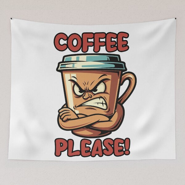 Item preview, Coffee Lover Design - COFFEE PLEASE designed and sold by zazodesign.