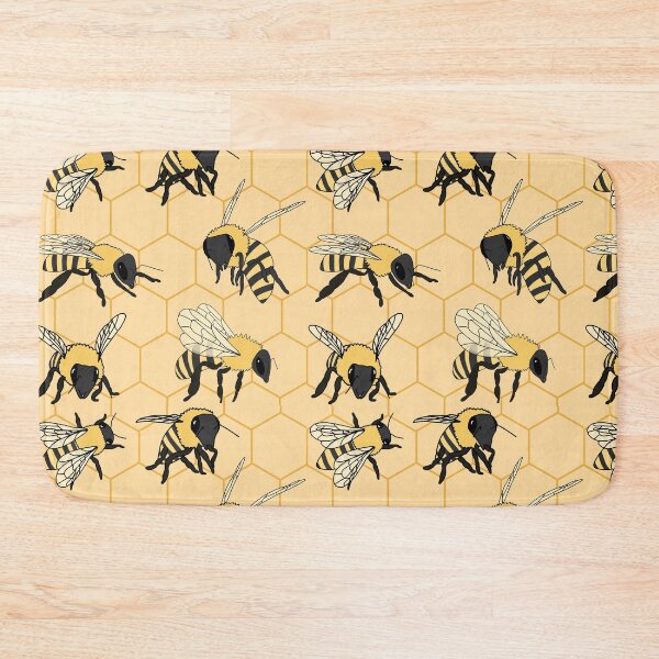 Item preview, bees designed and sold by Leapingdoe.