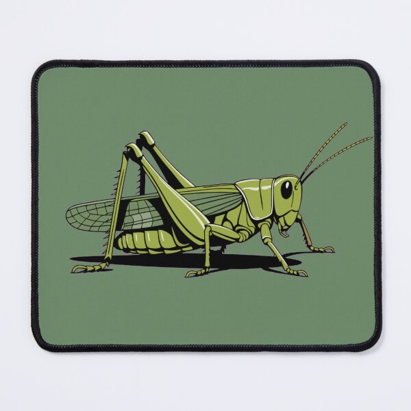 Item preview, Green Grasshopper Illustration – Detailed Insect Art designed and sold by Royalsticker.