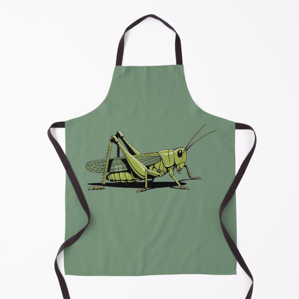 Item preview, Green Grasshopper Illustration – Detailed Insect Art designed and sold by Royalsticker.