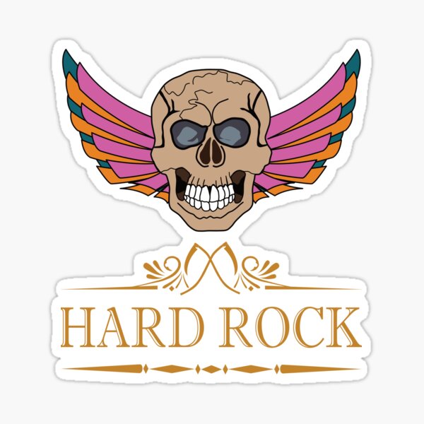 Autocollant Vintage Hard Rock Coffeeshop Amsterdam – Années 80 – Original Italie