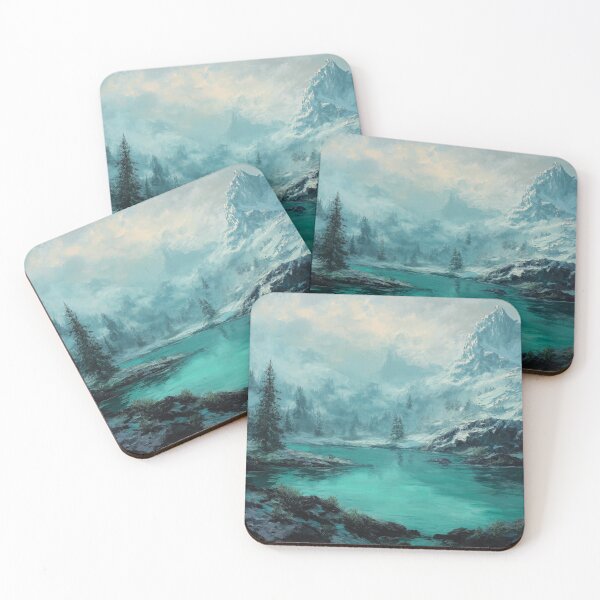 Item preview, Dragon Mountain Acid Lake Art designed and sold by GrinGalore.