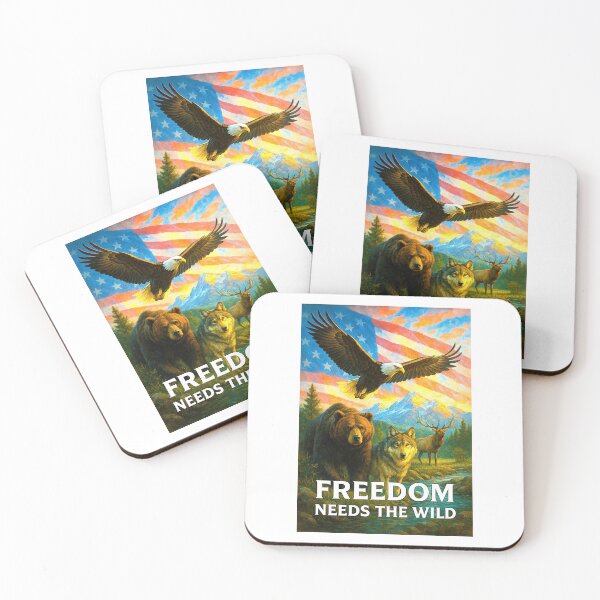 Item preview, USA - Freedom Needs the Wild designed and sold by jimgruhala.