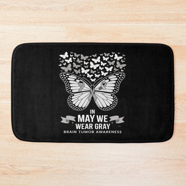 Item preview, In May We Wear Gray Brain Cancer Tumor Awareness designed and sold by MeowtivationP.