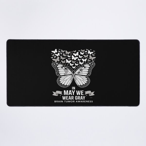 Item preview, In May We Wear Gray Brain Cancer Tumor Awareness designed and sold by MeowtivationP.