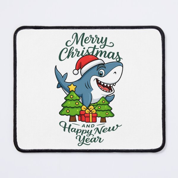Item preview, shark cute merry christmas animal designed and sold by sabartgunpla.