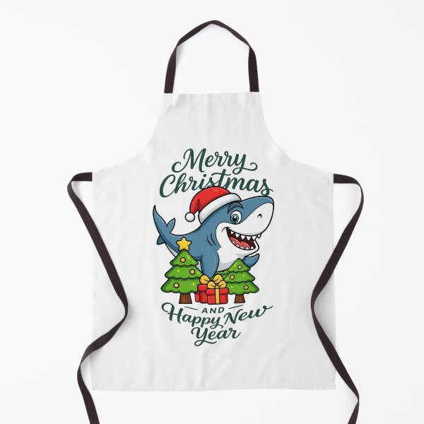 Item preview, shark cute merry christmas animal designed and sold by sabartgunpla.